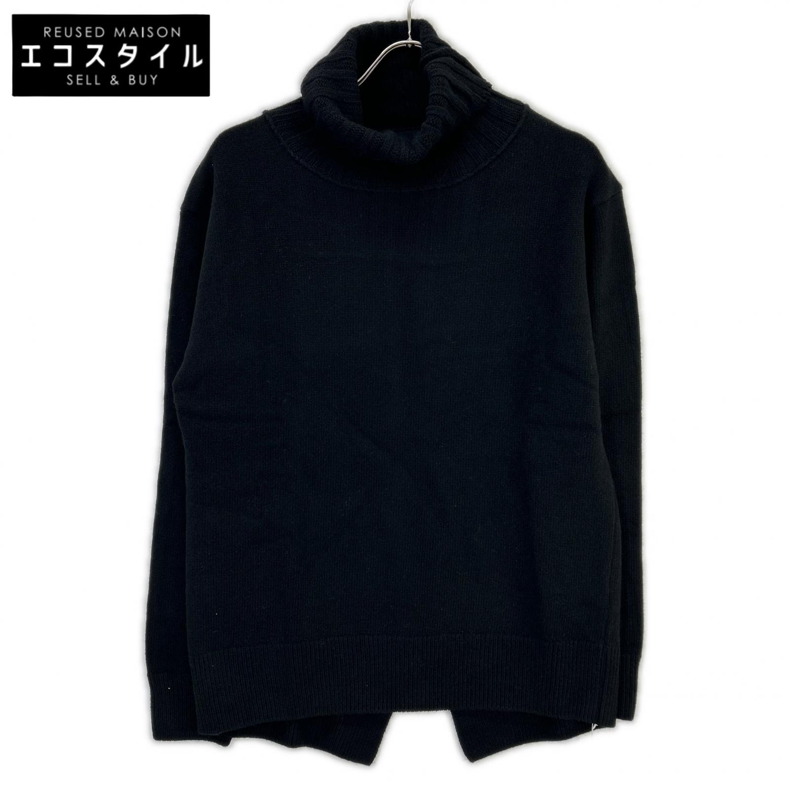 MUSE ムーサ 21080500418130 黒いこと 羊毛カシミール タートルネック ティーシャツ トップス   F 黒いこと レディース 【中古】