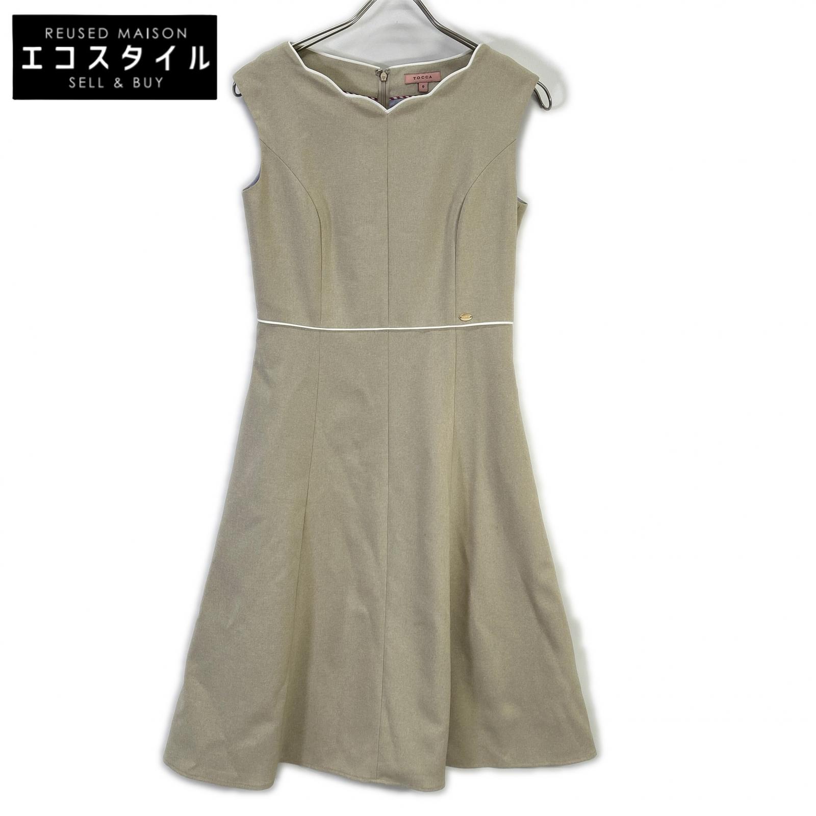 TOCCA トッカ 24SS ベージュ ノースリーブ衣裳 衣裳   0 ベージュ レディース 【中古】