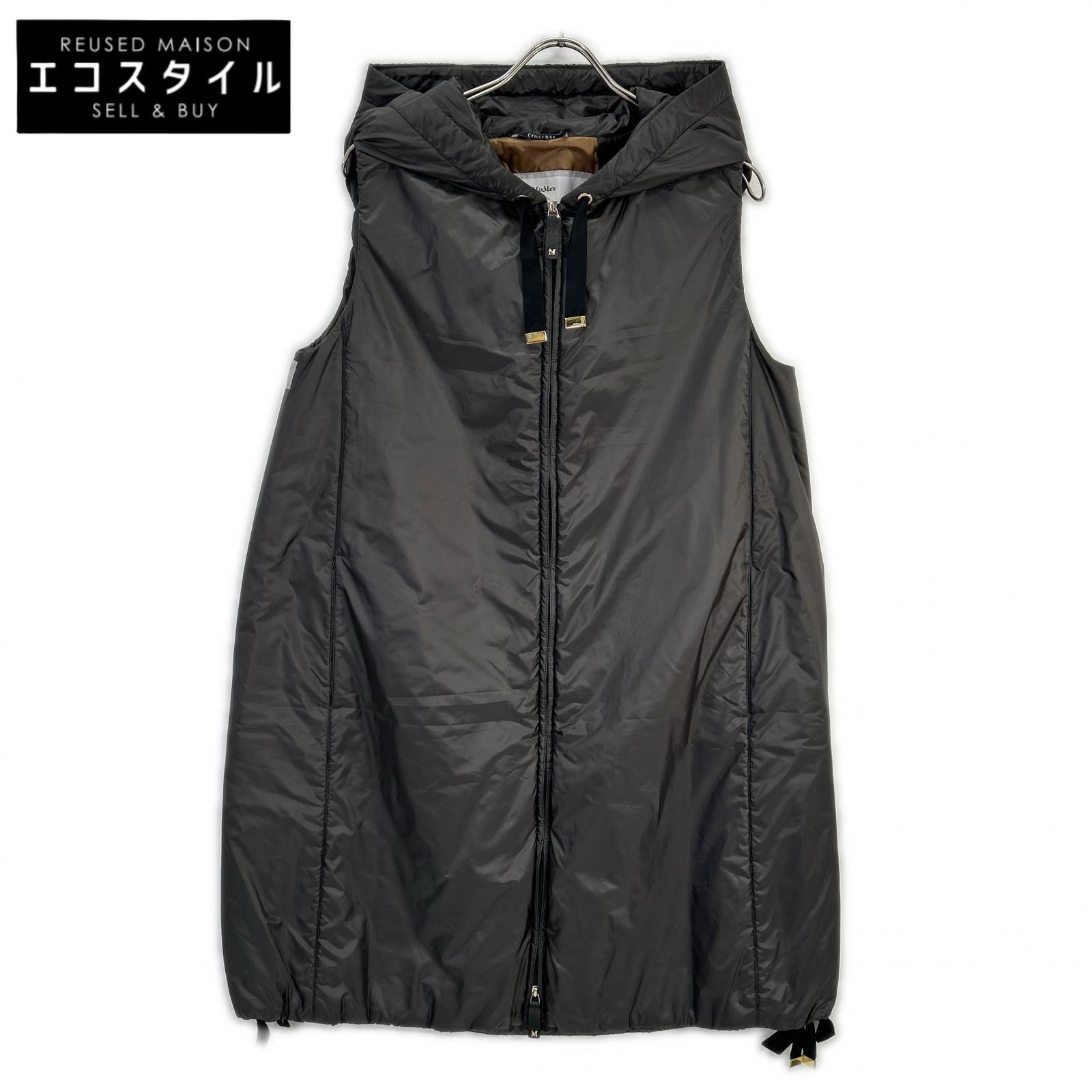 Max Mara マックスマーラ 929602146 薄墨色 ザ 正六面体 キャメリュクス 中綿ロングより良い より良い   40 薄墨色 レディース 【中古】