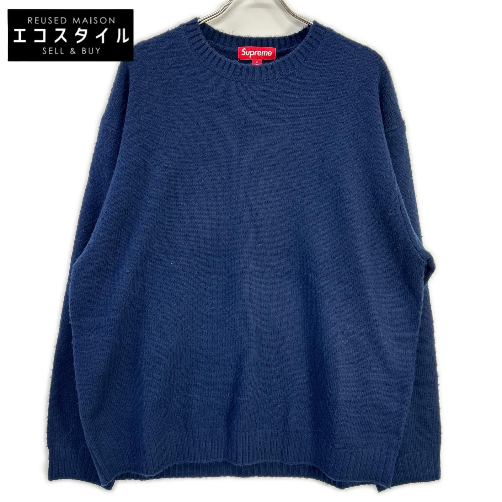 Supreme シュプリーム 26SS 米国海軍 Raised Stripe Sweater トップス   XL 米国海軍 メンズ 【中古】