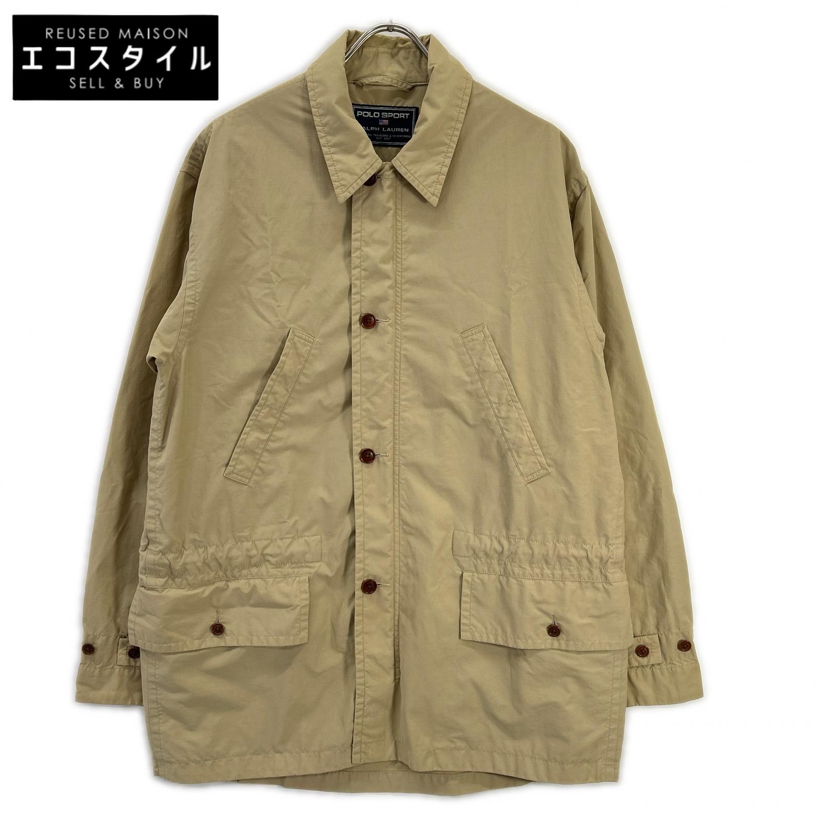 PoloSportRalphLauren ポロスポーツラルフローレン ベージュ 綿織物上衣 狩猟  上衣   M ベージュ メンズ 【中古】