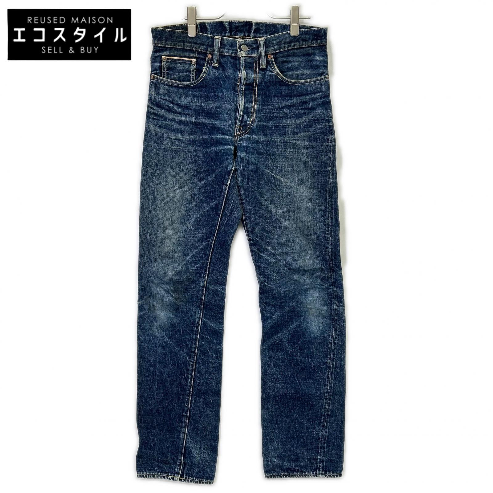 STUDIO D'ARTISAN ステュディオダルチザン D1580 インディゴ 18.5ozジーンズ デニムパンツ ボトムス 31 インディゴ メンズ 【中古】|ブランドリユース エコスタイル