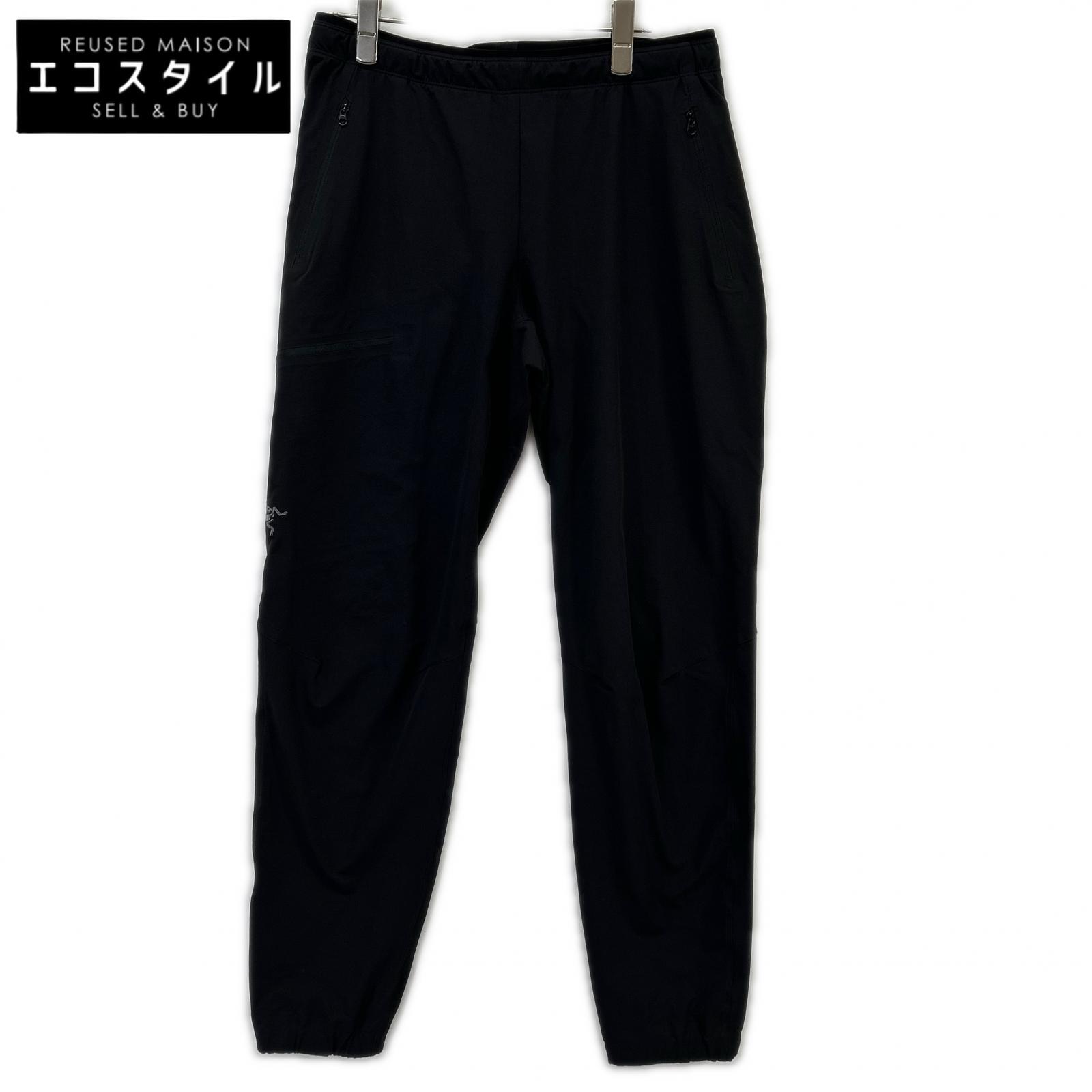 ARC\u0027TERYX アークテリクス X000007414 黒いこと GAMMA JOGGER ヴァスコ・ダ・ガマ ジョガー ナイロン ズボン下 ボトムス   30 黒いこと メンズ 【中古】