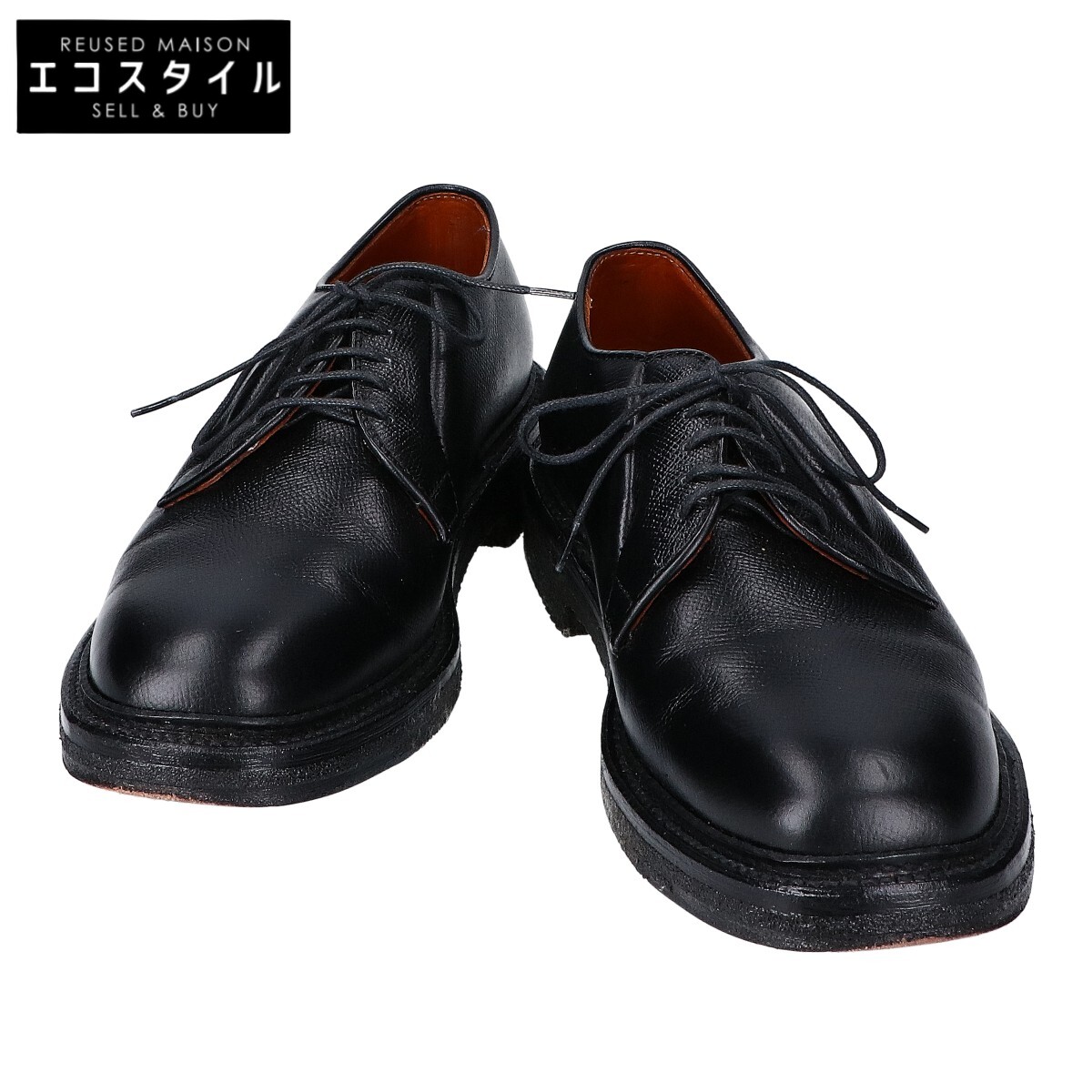Alden オールデン 【美品】N7412 KENDALL挙げ句の果て アルパイン プレーントゥ シューズ シューズ   6 D 黒いこと メンズ 【中古】