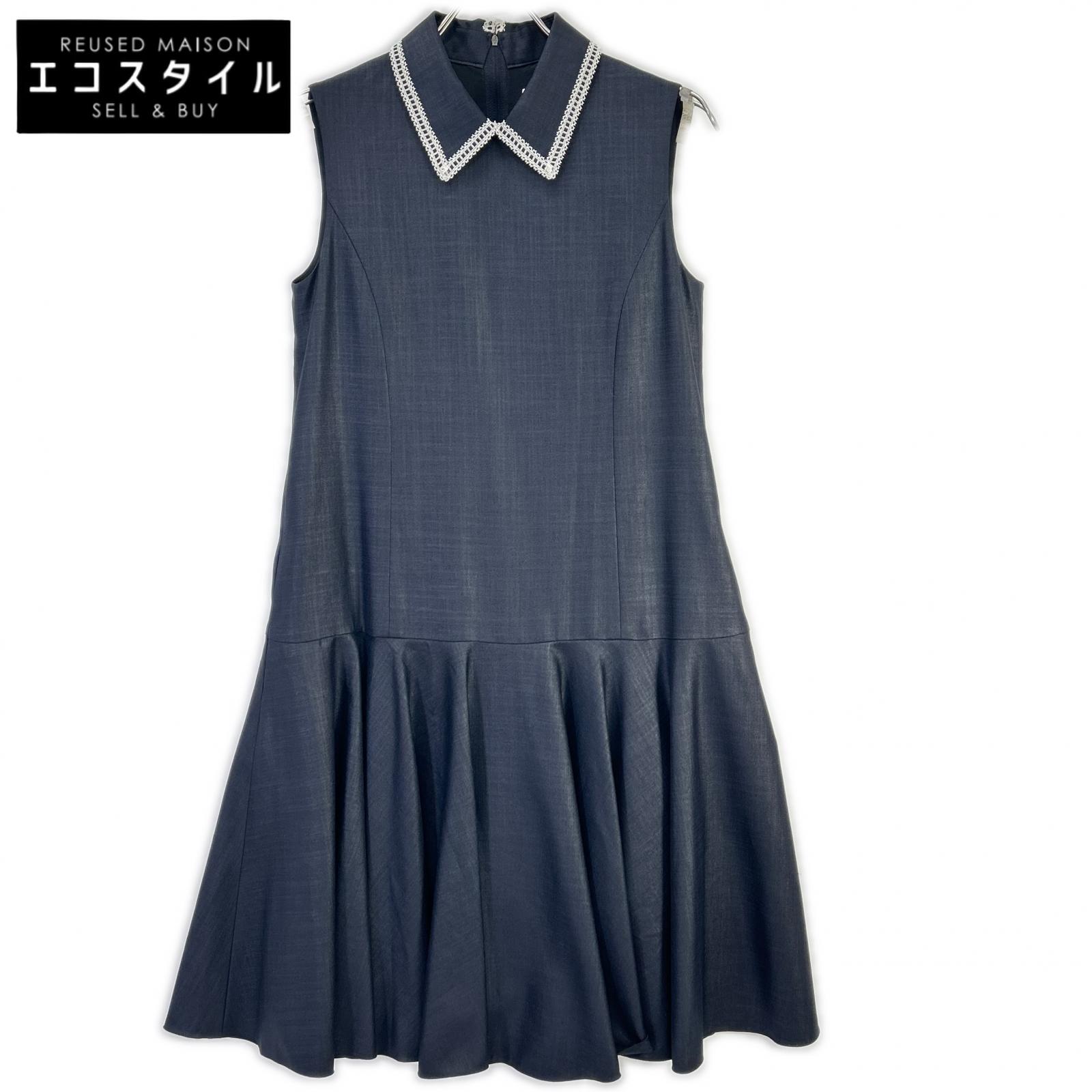 FOXEY NEW YORK フォクシーニューヨーク 42738 黒いこと リーブルドレス 太陽フレア衣装 衣装   38 黒いこと レディース 【中古】