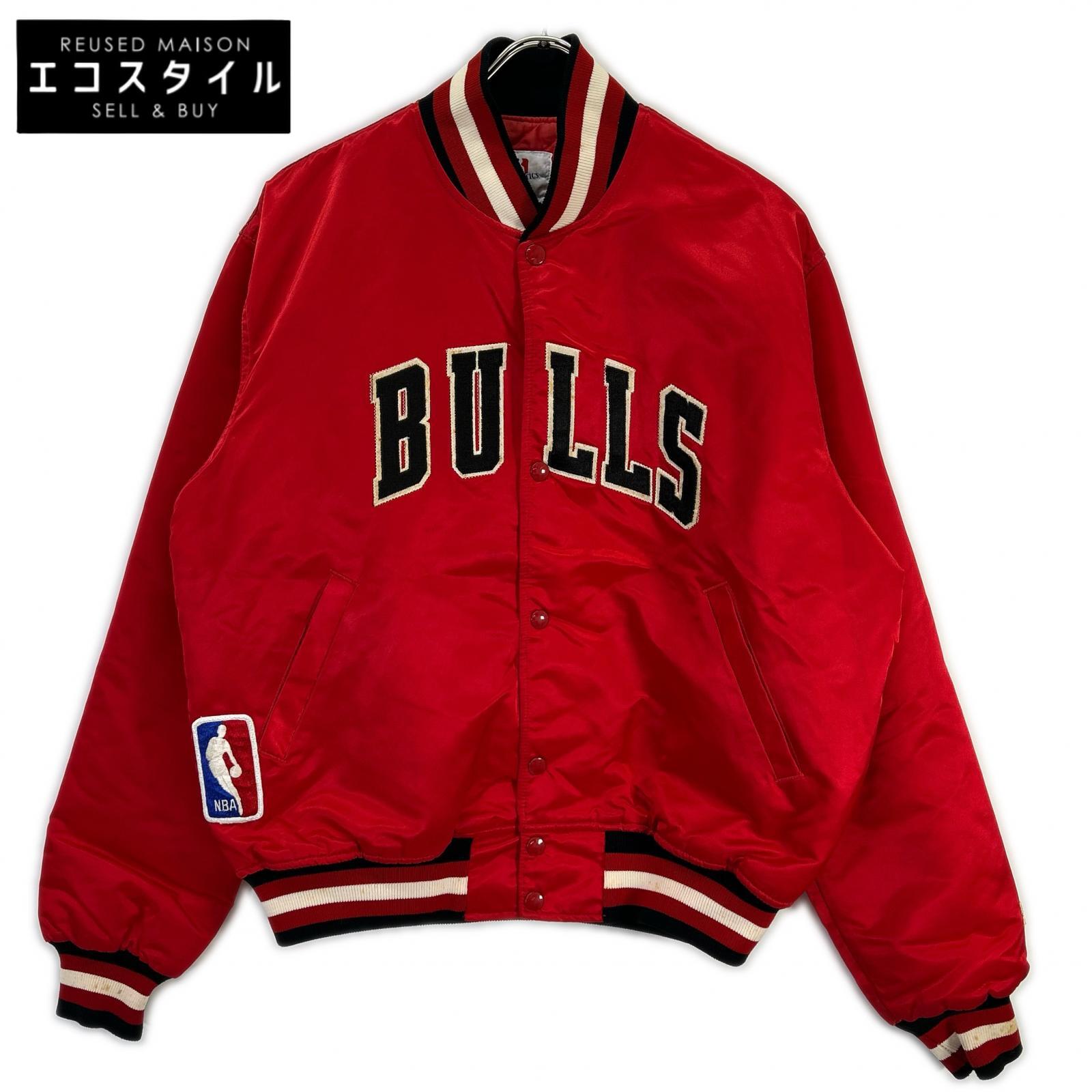 STARTER クランク 90s 赤いこと 風の強い町ブルズ ジョーダン 上衣 上衣   赤いこと メンズ 【中古】