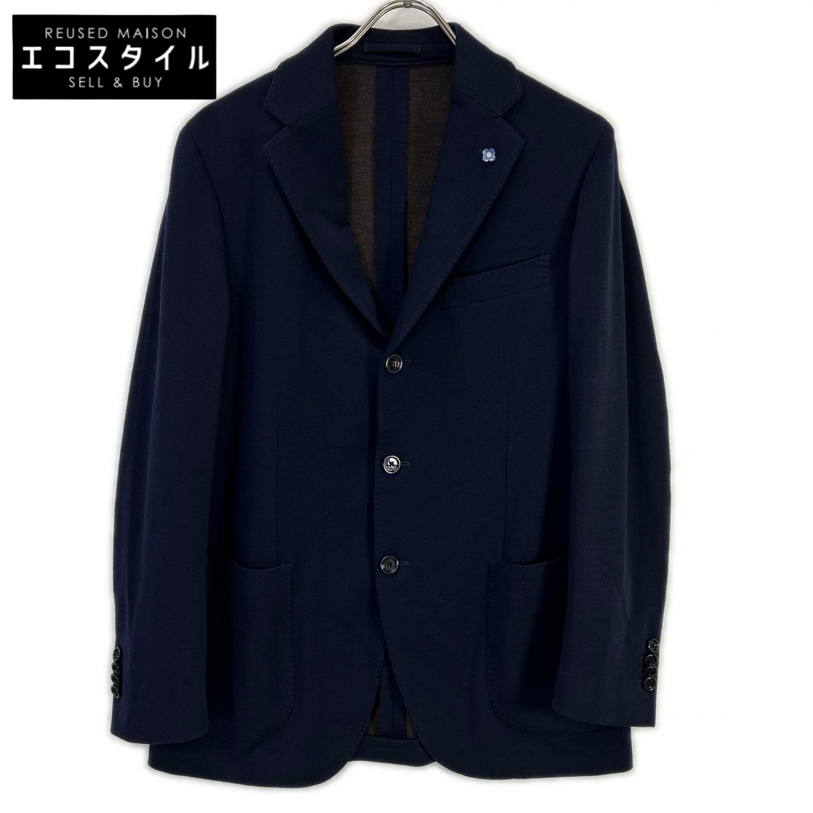 LARDINI ラルディーニ JC939AQ13 米国海軍 羊毛×ナイロン 伸ばすこと 上衣 上衣   48 米国海軍 メンズ 【中古】