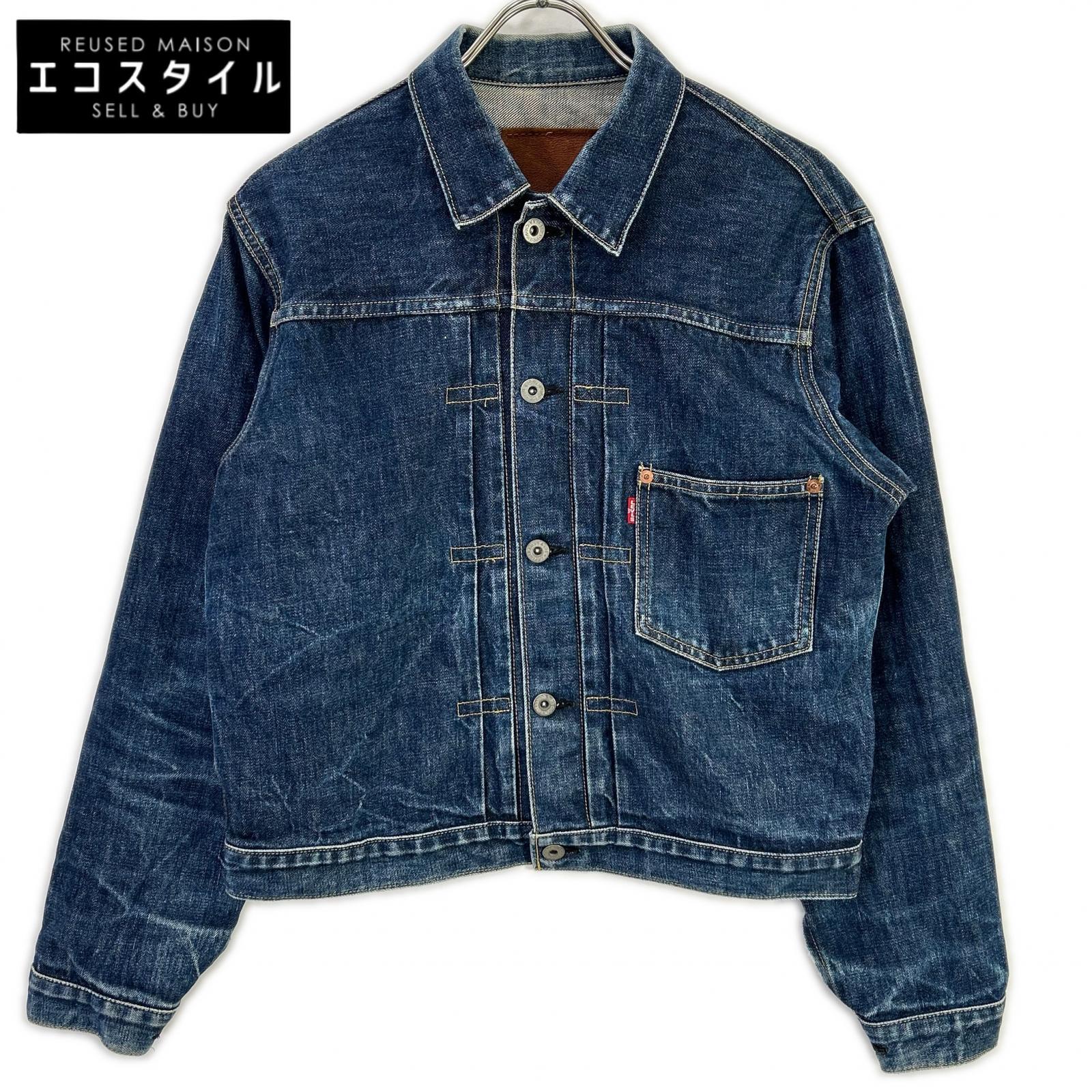 LEVI\u0027S リーヴァイズジーンズ 71506XX J02 JT249 1st TYPE 71506XX 90s 日本製 名取り草裏J02 ジーンズ上衣 上衣   38 インディゴ メンズ 【中古】