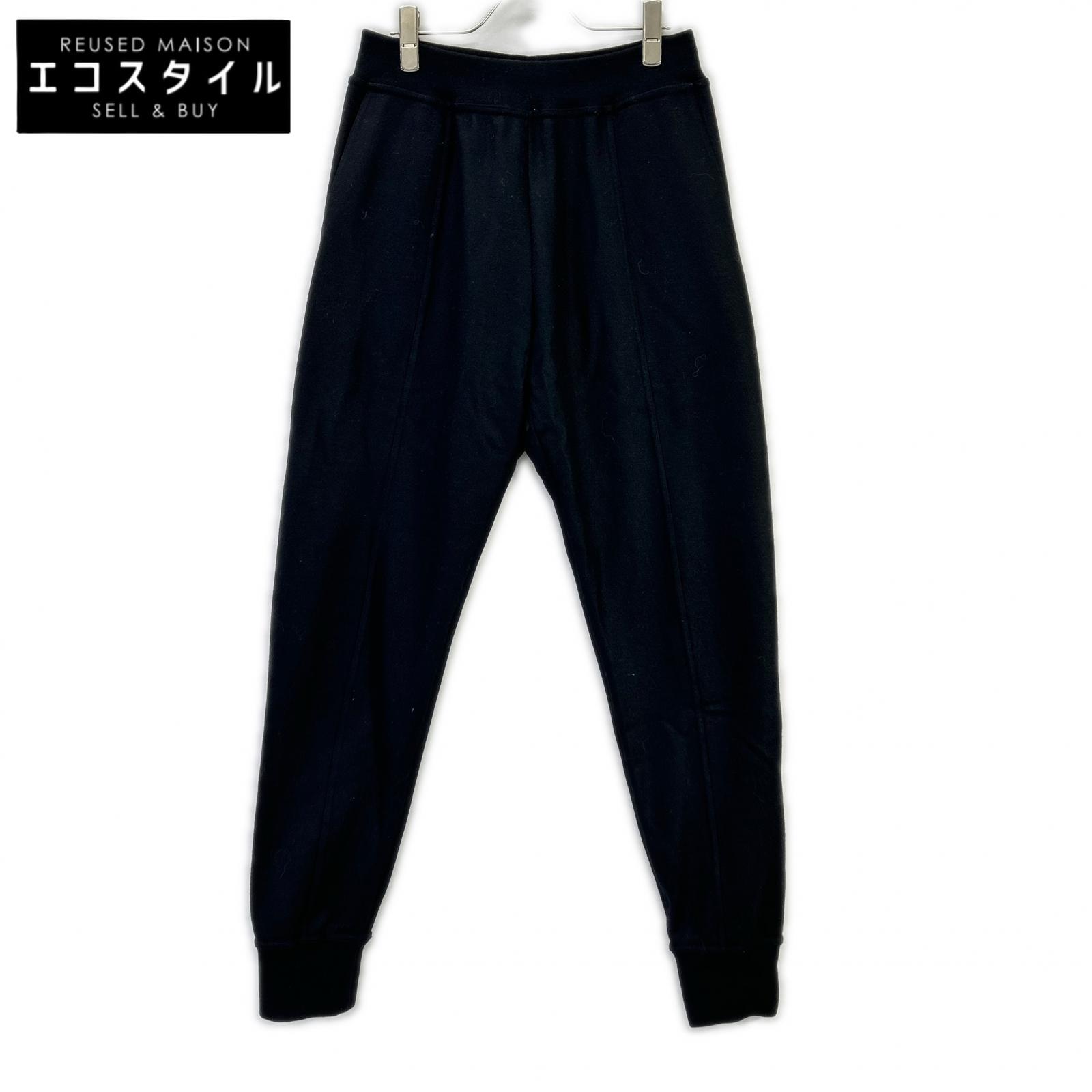 JILSANDER ジルサンダー JSMT707043 ウール ジョガーパンツ ボトムス S ブラック メンズ 【中古】|ブランドリユース エコスタイル