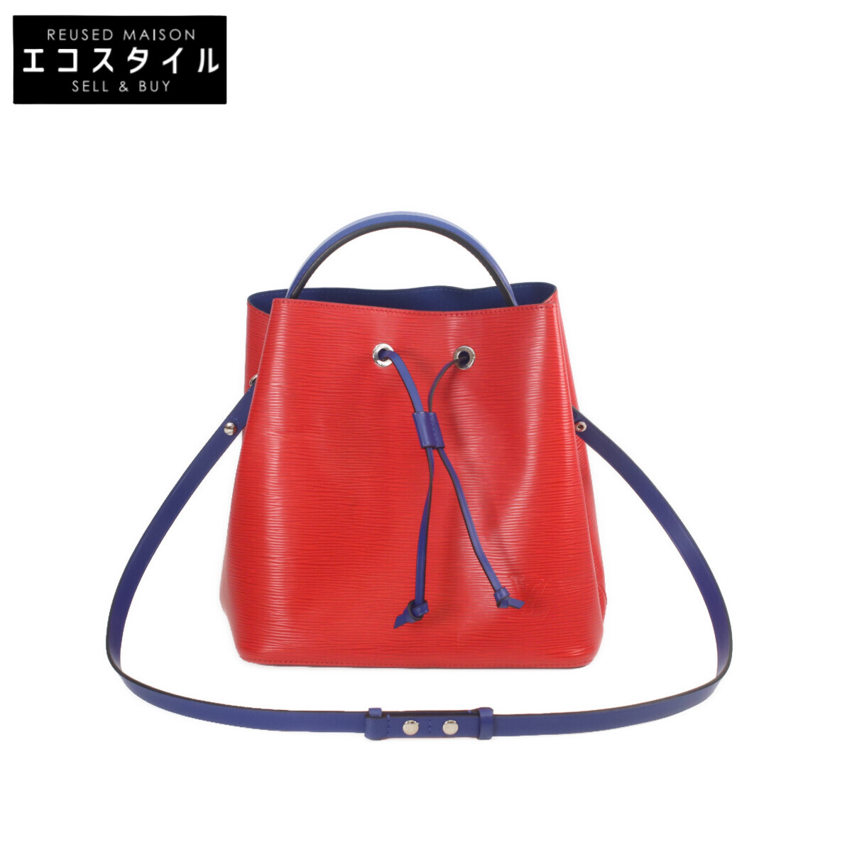 LOUIS VUITTON ルイヴィトン M54365 エピ コクリコ ブルー ネオノエ ショルダーバッグ レッド/ブルー レディース 【中古】｜ブランドリユース エコスタイル