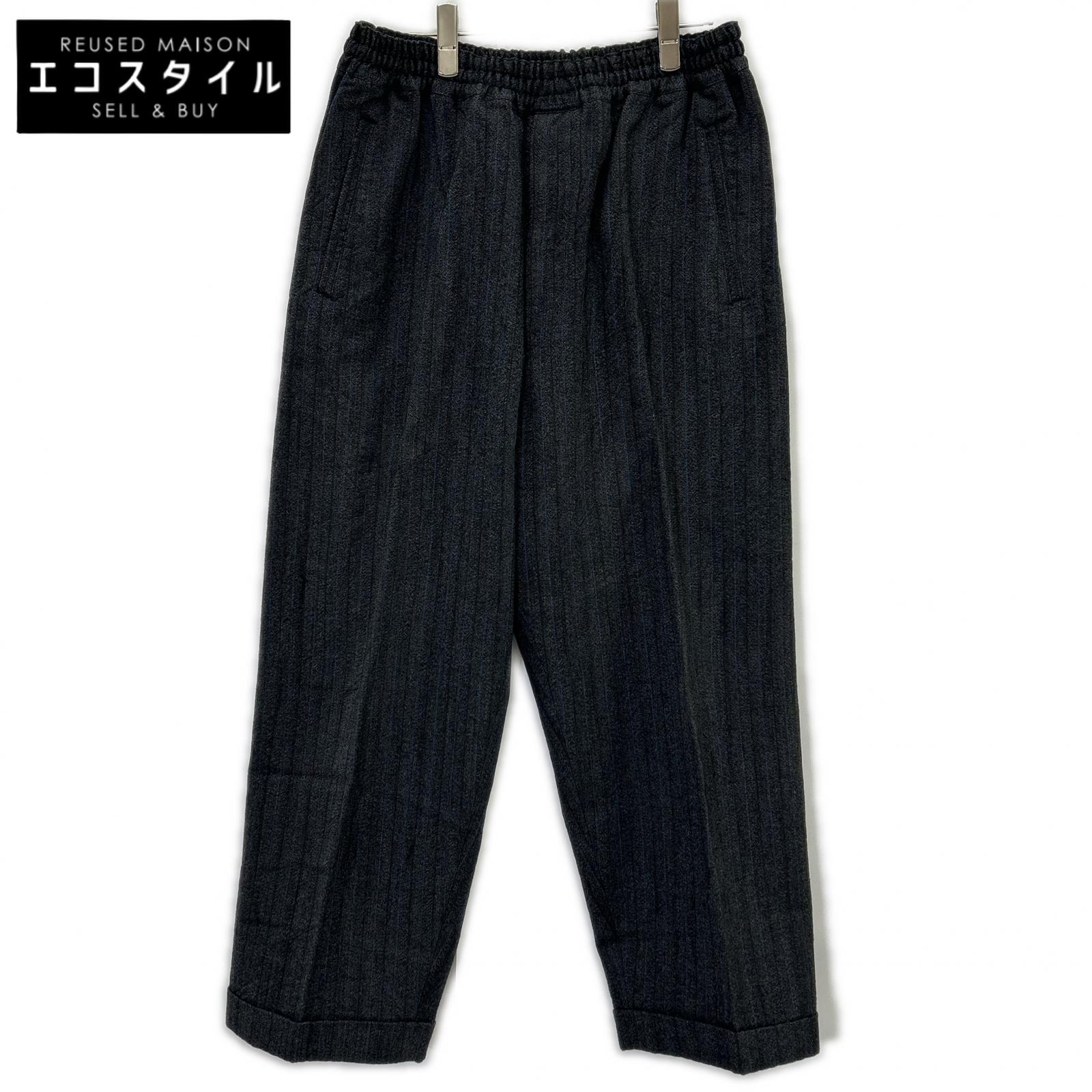 COMMEdesGARCONS HOMME PLUS コムデギャルソンオムプリュス AD1992 エスニック期　90s　PP-05041S グレー イージーワイドトラウザー ボトムス S グレー メンズ 【中古】｜ブランドリユース エコスタイル