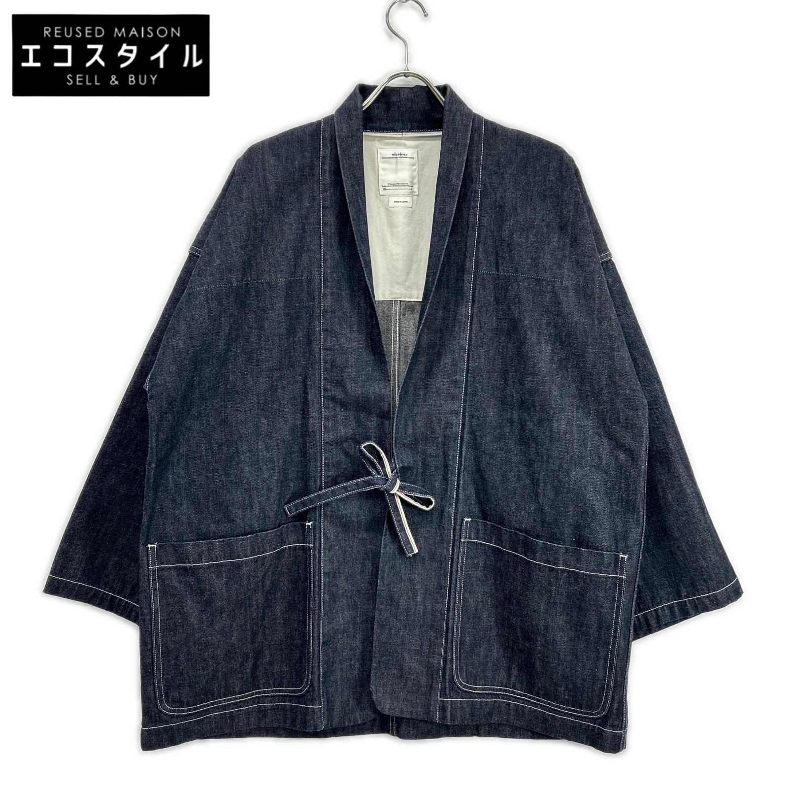 VISVIM ビズビム 21SS KIYARI JKT UNWASHED 0121205006008 ジャケット 1 インディゴ メンズ 【中古】｜ブランドリユース エコスタイル