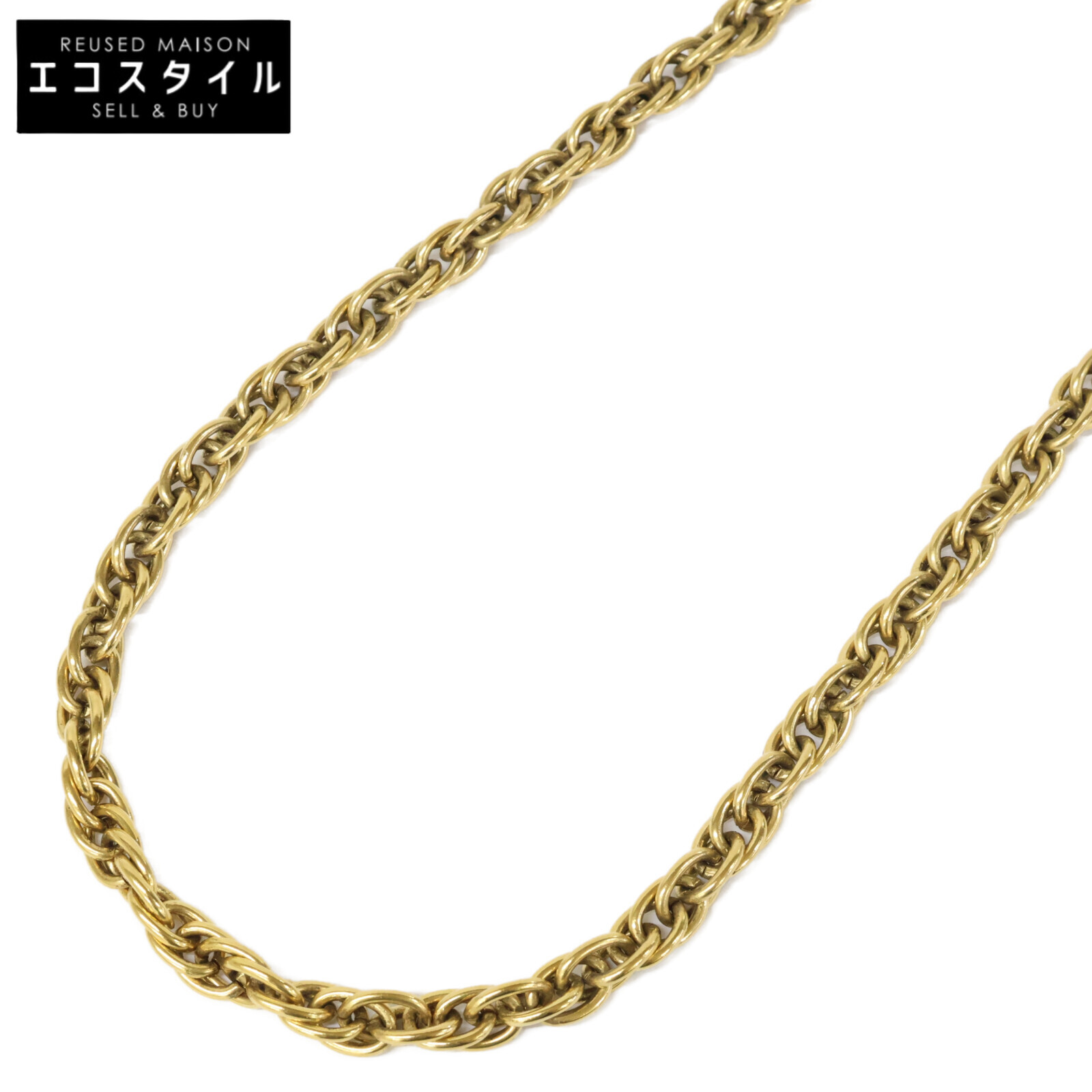 CHANEL シャネル 1982 ココマーク チェーン ネックレス イエローゴールド レディース 【中古】｜ブランドリユース エコスタイル