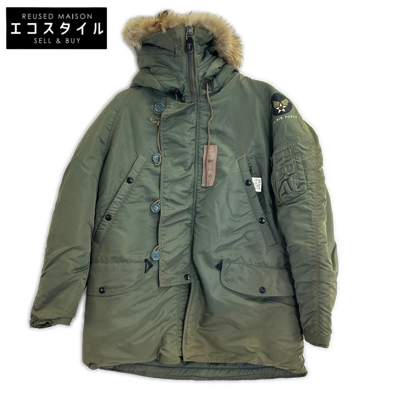 BUZZ RICKSON'S バズリクソンズ M13675 カーキ N-3Bフライトジャケット ジャケット S カーキ メンズ 【中古】｜ブランドリユース エコスタイル