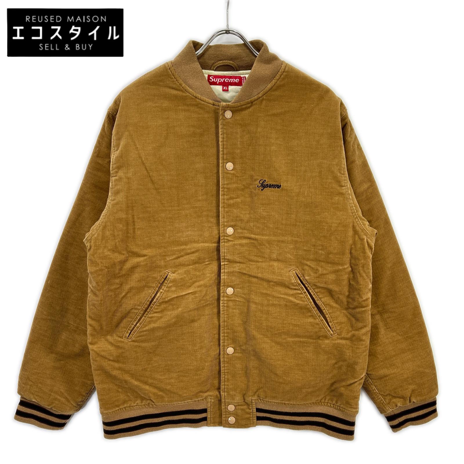 Supreme シュプリーム ブラウン 00S コーデュロイ ブルゾンジャケット ジャケット XL ブラウン メンズ 【中古】|ブランドリユース エコスタイル