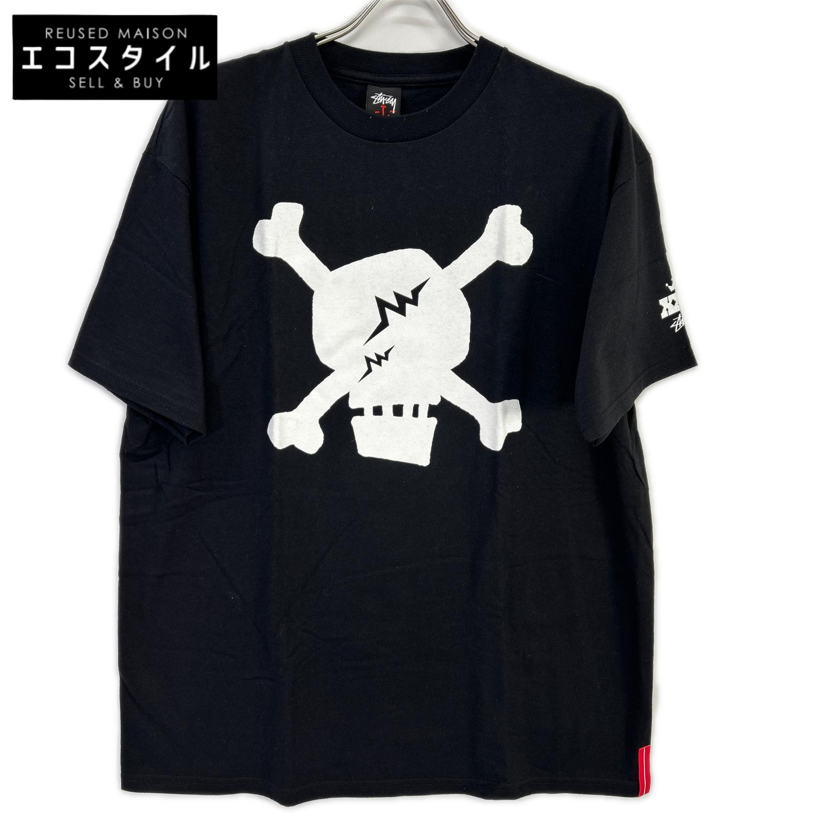 stussy ステューシー &times;Whiz limited 30th ブラック アニバーサリーtee トップス L ブラック メンズ 【中古】｜ブランドリユース エコスタイル