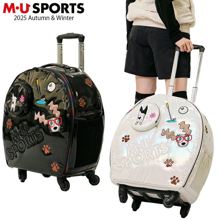 MU SPORTS MUスポーツ ゴルフ 4輪 キャリーバッグ キャリーケース ボストンバッグ MU25AW 新生活 MU1015 プレゼント ギフト 敬老の日|ラクホグ公式ショップ