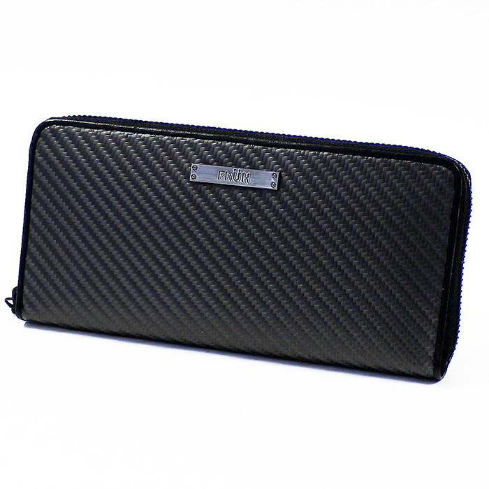 【未使用品】FRUH/フリュー　メンズ長財布　ブラック 長財布 8mm FRUH フリュー 通販 ロングウォレット メンズ