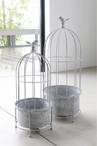 楽天市場】バードケージ セット ケージ＋スタンドセット アンティーク