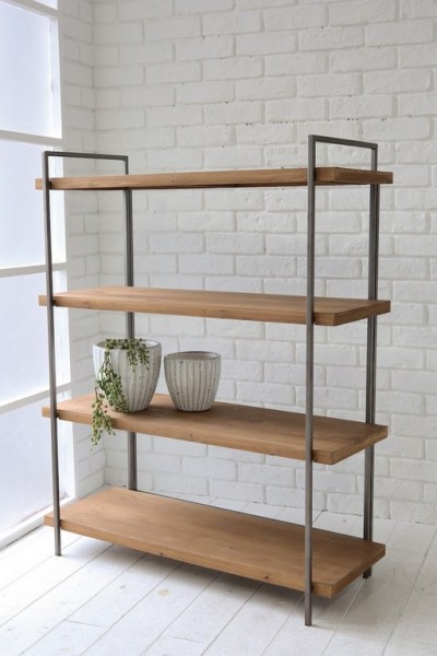 フレンチアンティーク風シェルフ2段 WEB限定2段シェルフ／ナチュラルフレンチアンティーク | salut!(サリュ