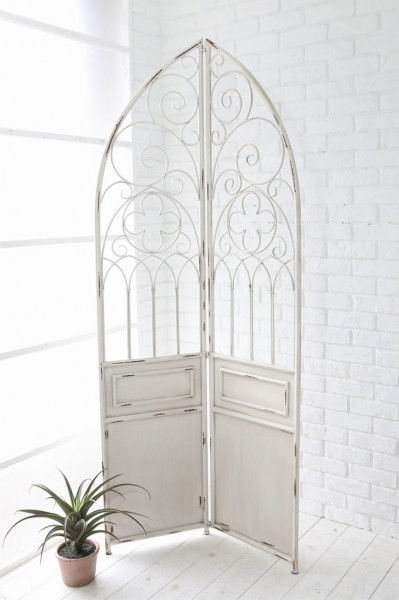 楽天市場】アイアンパネル パーテーション アンティークホワイト