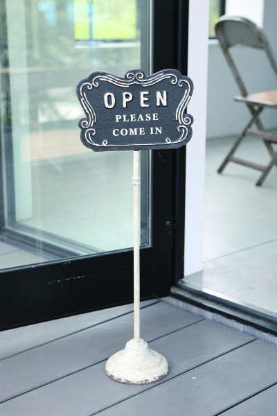 看板 オープン クローズ スタンド オープンスタンド OPEN CLOSE オルドア オープンクローズスタンド 店舗装飾 ブロカント 店舗什器 ヴィンテージ風 OPENスタンド アンティーク風 おしゃれ アンティーク調