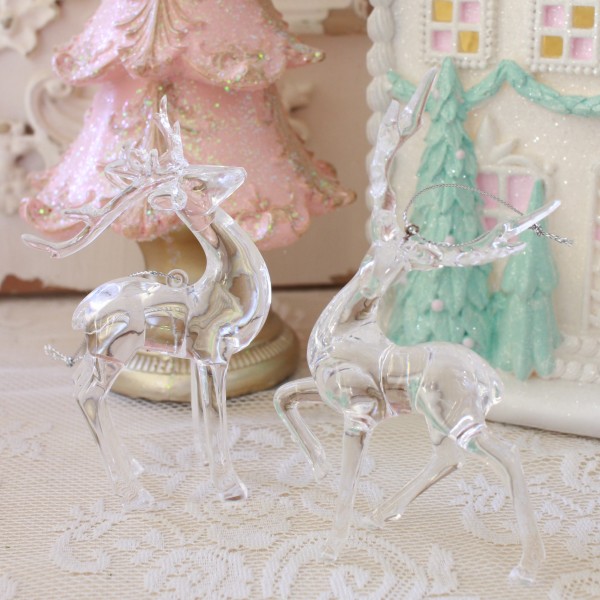 楽天市場】トナカイオブジェ 2種セット クリスマス オブジェ