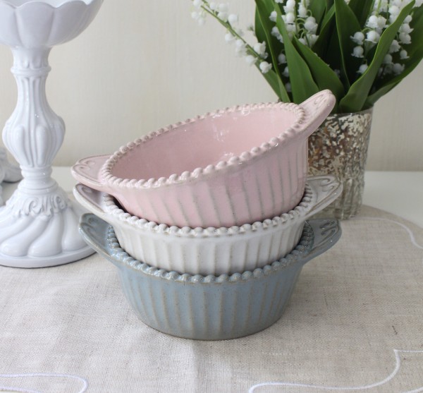 ラセミカ ベイクディッシュ プレート 食器 アンティーク風 イタリア製 おしゃれ La Ceramica V.B.C ラ・セラミカ ベイクディッシュ（フォンダコ 107 108 109）調理皿 ベイク皿 陶器 輸入食器 シャビーシック アンティーク 洋食器