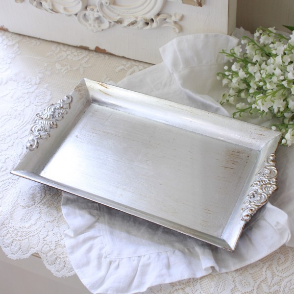 楽天市場】シャビープティトレー トレイ 小物入れ トレー ミニトレイ