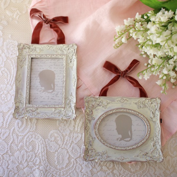 楽天市場】フレーム アンティーク ホワイト フレーム 装飾