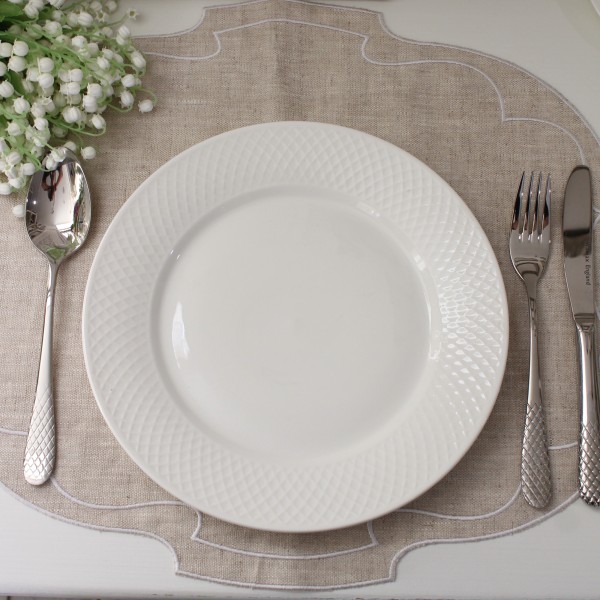 楽天市場】ディナープレート ホワイト ラージプレート ディナー