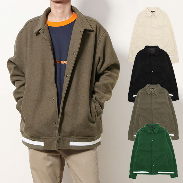 楽天市場】EXPORT LEATHER Melton Coach Jacket / Stadium Award Red