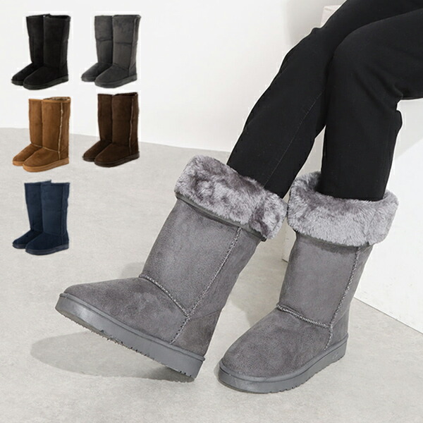 ブラウン 厚底 ムートンブーツ ベルクロ 2024年秋冬/再入荷】ムートンブーツ 厚底 フラット 2ベルト 暖か