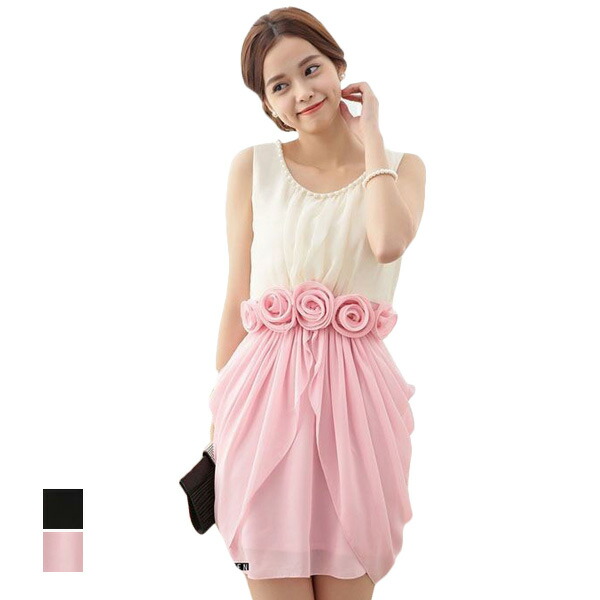 パーティードレス ドレス ノースリーブ ミニドレス カジュアル ワンピース サイズ タイト 二次会 コクーンシルエット ピンク バラ 結婚式 ドレープ レディース ブラック パーティードレス パーティドレス 結婚式 披露宴 謝恩会 ノースリーブ ミニ ドレス ワンピ 膝丈