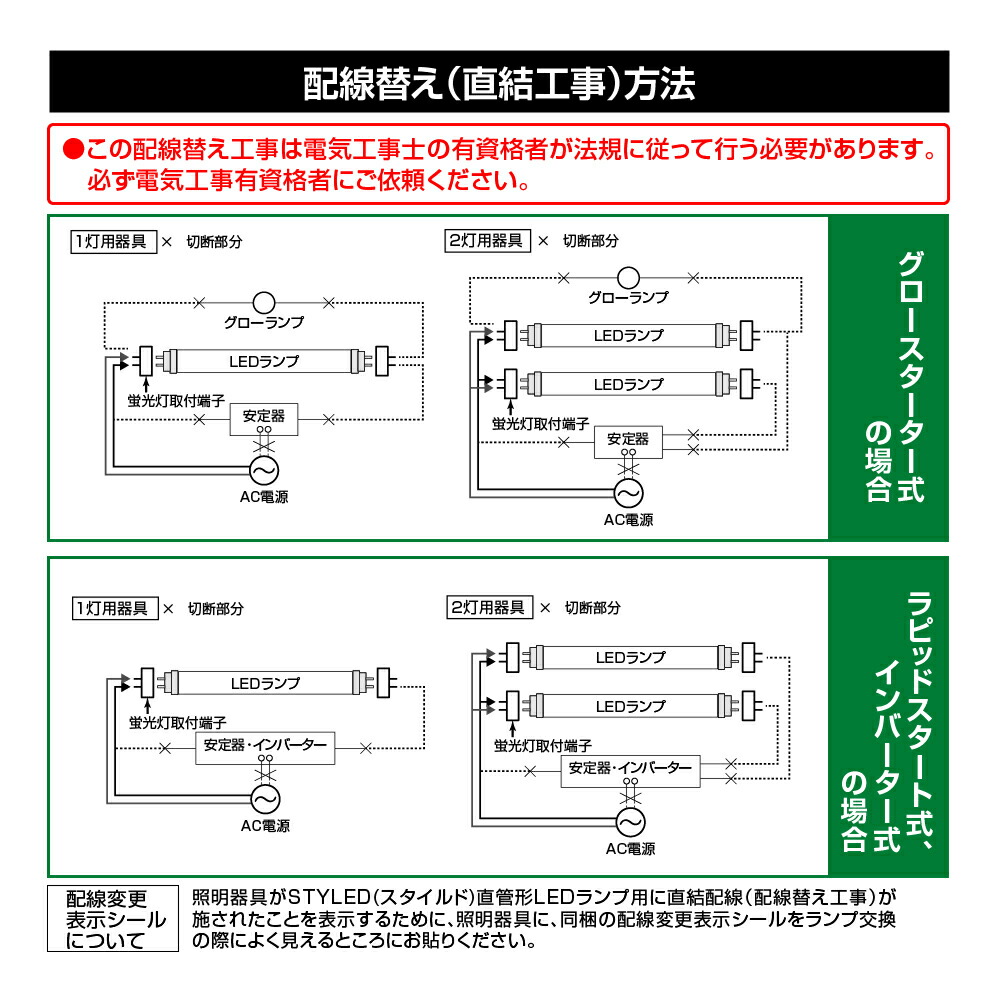 40W形 昼白色 2550ルーメン G13口金 LED蛍光灯 オフィス 事務所 流し 台所 STYLED グロー式工事不要 120cm  直管形LEDランプ 看板 照明器具 超激得SALE, 57% 割引 | saferoad.com.sa