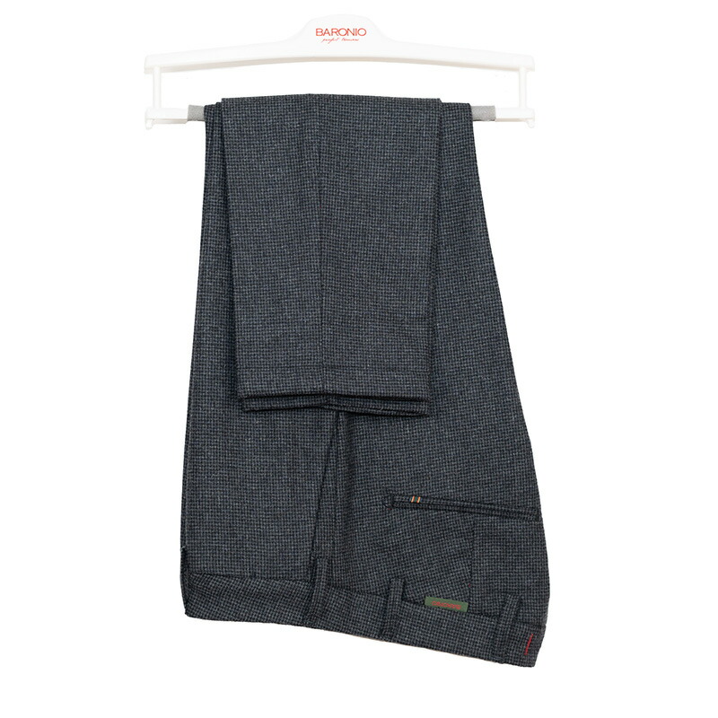 【楽天市場】BARONIO バローニョ 送料無料 正規品 グレー ウール ストレッチ ノータック ドレス ビジネス セットアップ