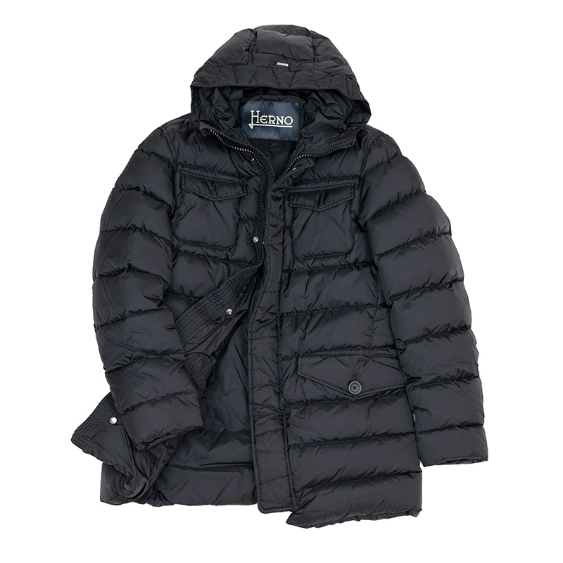 美品　半額　HERNO　ダウンコート　ジャケット　グレー　44　POLAR 美品 半額 HERNO ダウンコート ジャケット グレー 44 POLAR