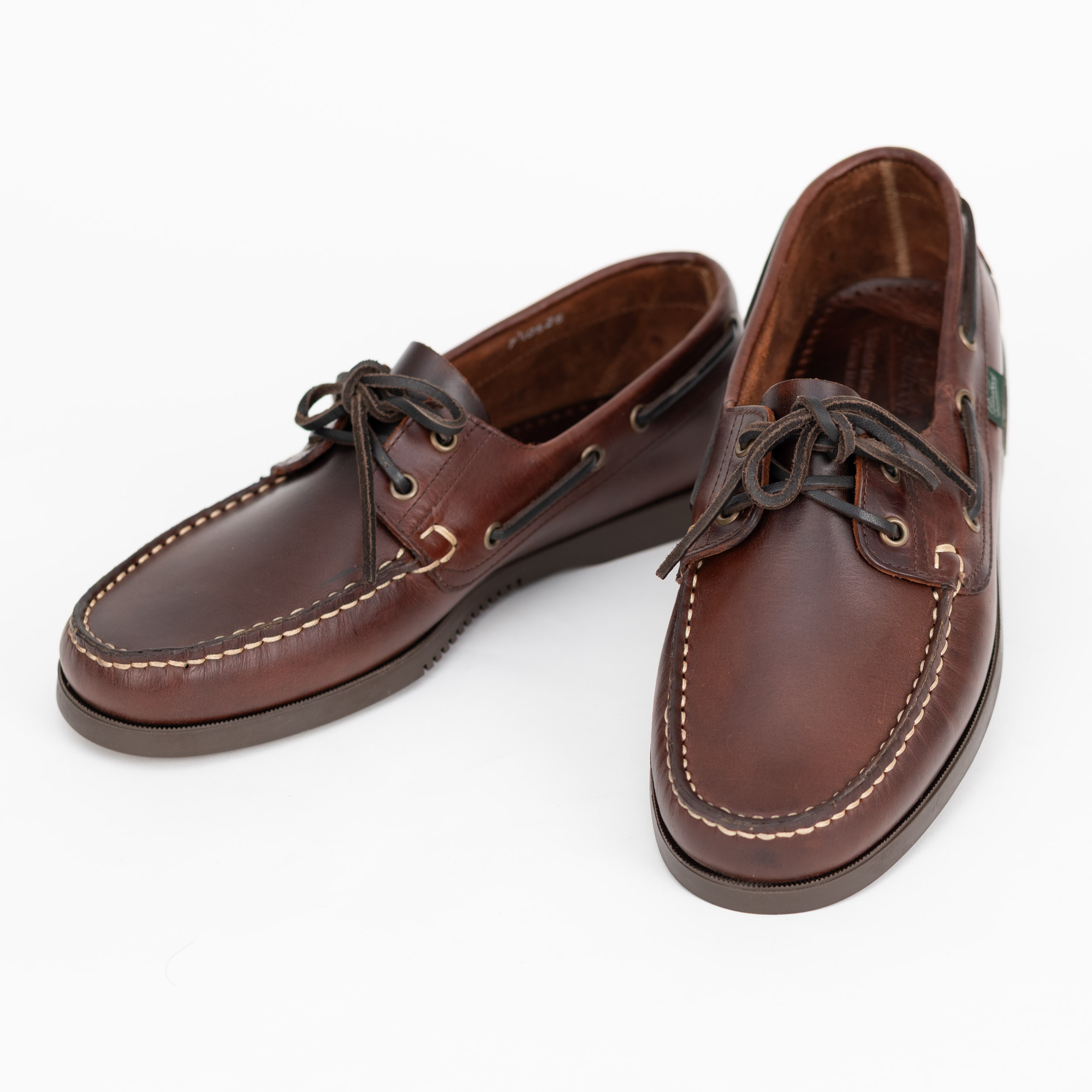 Paraboot | パラブーツ アウトドア 牛革 オールシーズン カジュアル ビジネス 履きやすい 軽量 美脚 素足 撥水 防水 ドライビング マリン モカシン スポーティー BARTH/MARRONAMERICAMARINE SOLE メンズ デッキシューズ｜Style Edition 28,600円