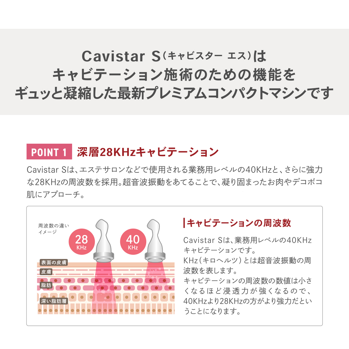 激安/新作 雑誌GOODA掲載 家庭 業務用キャビテーション 深層28KHz 2