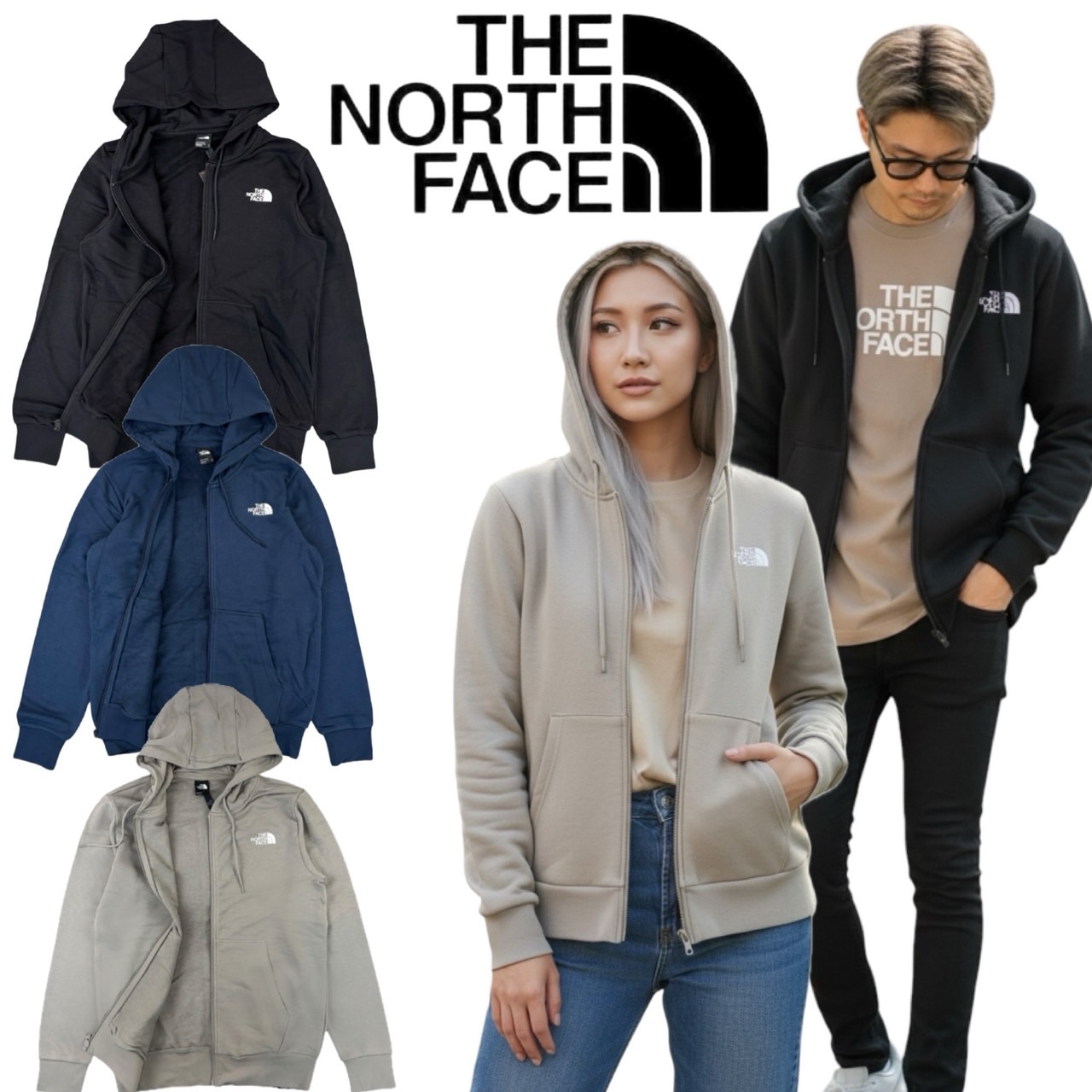 ザ 北の方人間の顔 The North Face  ジップパーカー フーディー NF0A8GQ7 メンズ 刷り上げるロゴタイプ ジップアップ THE NORTH FACE MENS SIMPLE DOME FULL ZIP