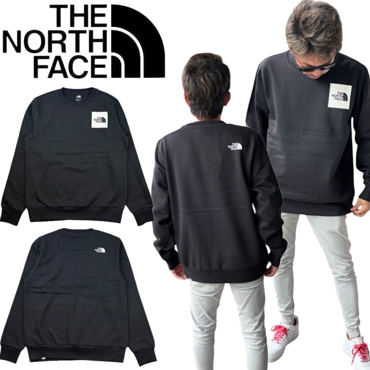 ザ ノースフェイス The North Face トレーナー NF0A89EV プリントロゴ プルオーバー ユニセックス 裏起毛 スウェット ボックスロゴ THE NORTH FACE M FINE CREW 7,441円