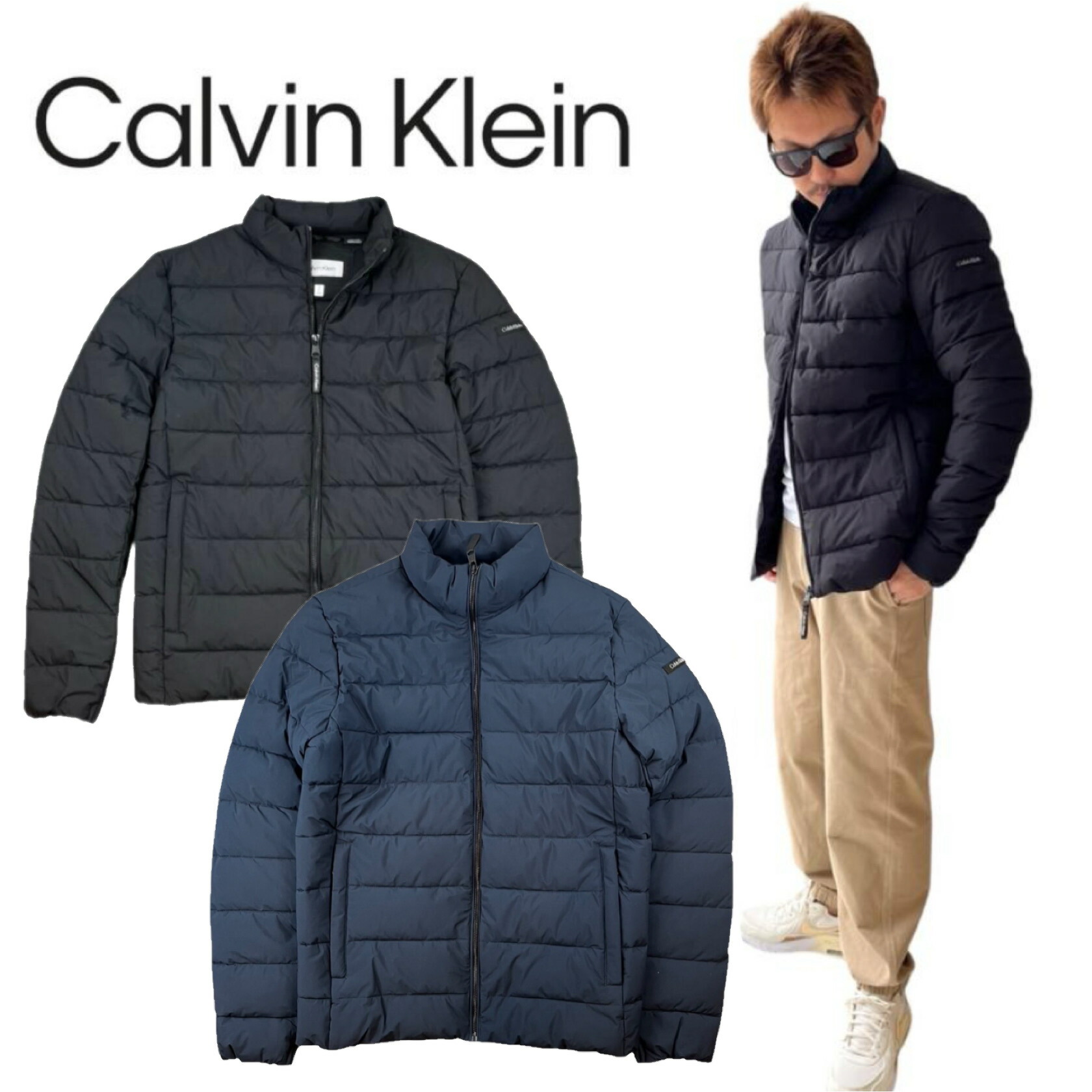 楽天市場】カルバンクライン CALVIN KLEIN 中綿 ジャケット
