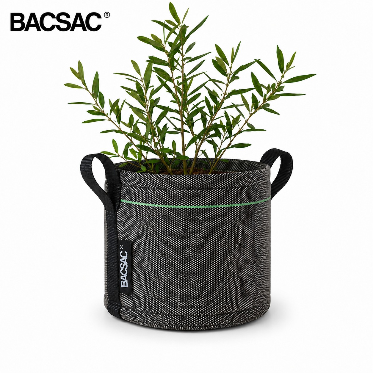 BACSAC バックサック プランター おしゃれ 軽量 通気性 布製 植木鉢 ガーデニング フランス製 容量 3L 10L 25L 50L 100L プランター【選べる5サイズ】大型 野菜 ガーデン ガーデニング 植木 鉢 室内 屋外 玄関先 おしゃれ 店内 ベランダ 屋上 ガーデンアクセサリー|styleism 「スタイルイズム」