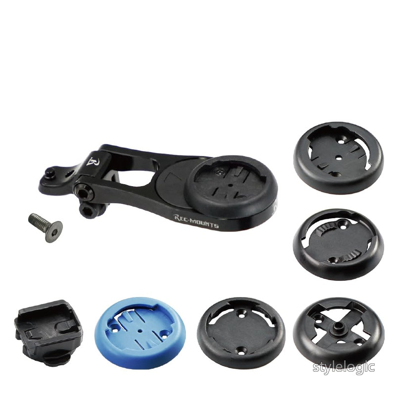 【送料無料】レックマウント(Rec-Mounts) メリダ (TEAM SL 1P INTEGRATED)ハンドルバー専用 タイプα コンボ マウント (14ブランド対応モデル)【MERIDA1αW】ガーミン キャットアイ パイオニア レザイン ワフー ブライトン ジャイアント iGPSPORT CYCPLUS CooSpo ポラール ゴ｜StyleLogic
