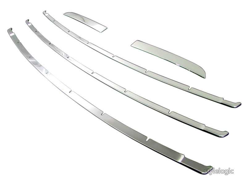 【送料無料】BRIGHTZ カローラフィールダー 160 161 164 165 前期 超鏡面ステンレスメッキフロントバンパーモール 5PC Aタイプ 【 FBUM-MOL-005 】 NZE161G ZRE162G NZE164G NKE165G NZE ZRE NKE E161 E162 E164 E165 160 カローラ フィールダー 22810|StyleLogic