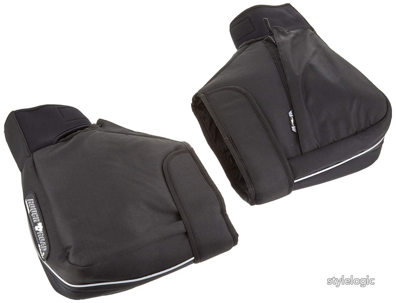 【送料無料】ラフアンドロード(ROUGH&ROAD) バイク用ハンドルカバー HOTハンドウォーマー ブラック フリーサイズ RR5927｜StyleLogic