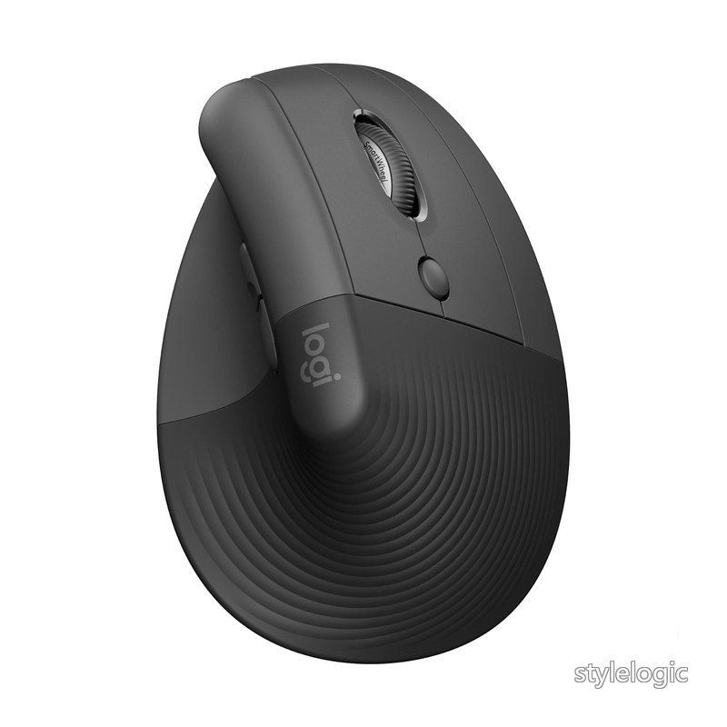 【送料無料】縦型 静音 エルゴノミック マウス LIFT M800GR Logi Bolt Bluetooth Unifying非対応 smartwheel ワイヤレスマウス 無線 windows mac chrome iPad Android OS｜StyleLogic 8,976円