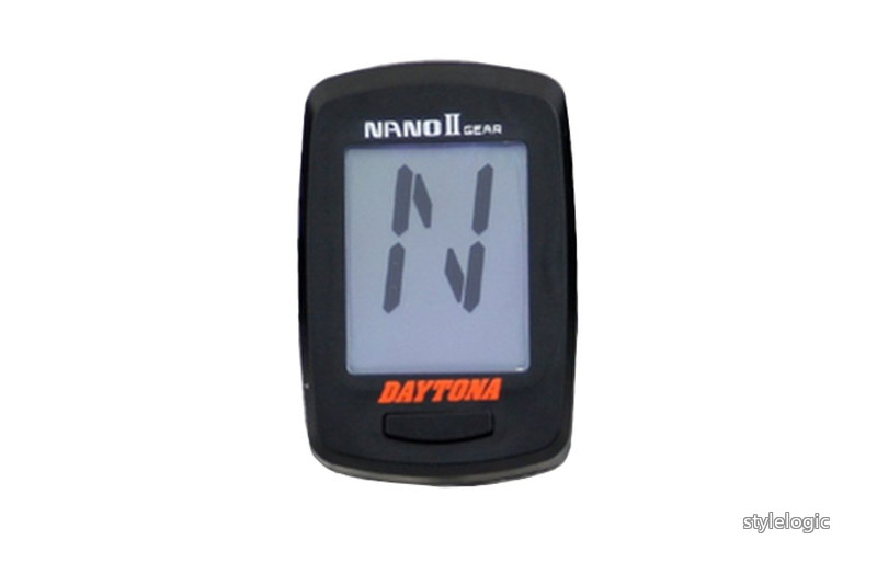 【送料無料】バイク用 デジタルギアポジションインジケーター 表示範囲N/1~8速 60&times;40&times;17.5mm NANO2 78595｜StyleLogic