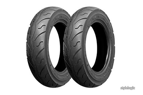 【送料無料】バイクパーツセンター(Bike Parts Center) バイク用タイヤ 90/100-10 4PR T/L 2本セット□ 790502｜StyleLogic