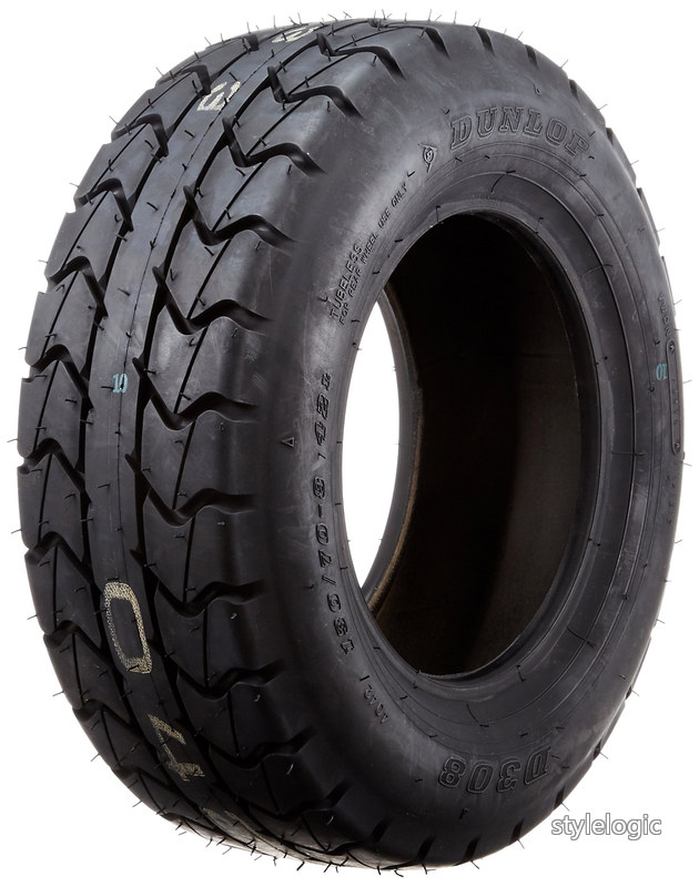 【送料無料】DUNLOP(ダンロップ)バイクタイヤスクーター用 D308 リア 130/70-8 42L チューブレスタイプ(TL) 305563 二輪 オートバイ用｜StyleLogic